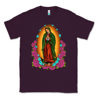Plum our lady of guadalupe Classic Tee - JahusDesignShop