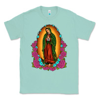 Seafoam our lady of guadalupe Classic Tee - JahusDesignShop