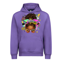 Tulip 80's babe afro messy bun Urban Hoodie - texasbilliewilder