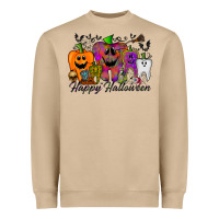 Mushroom happy halloween tooth Heavyweight Sweatshirt - RacoonDesign