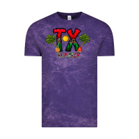 Cloud Purple texas summer Vintage Tee - CowhideDigitalArt