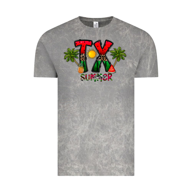 Texas Summer Vintage Tee by CowhideDigitalArt | Teevron