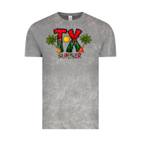 Cloud Rock texas summer Vintage Tee - CowhideDigitalArt
