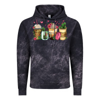 Cloud Black cactus coffee cups Vintage Hoodie - Zillion Design Studio