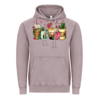Vintage Zinc cactus coffee cups Vintage Hoodie - Zillion Design Studio