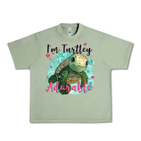 Oil Green i'm turtley adorable Urban Heavy Tee - JahusDesignShop
