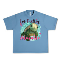 Pebble Blue i'm turtley adorable Urban Heavy Tee - JahusDesignShop