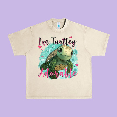 I'm Turtley Adorable Urban Heavy Tee Designed By Jahusdesignshop
