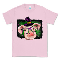 Bubblegum Pink pig halloween Classic Tee - RanaPortraitStore