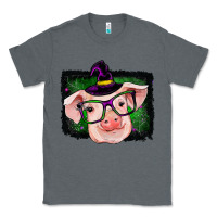 Charcoal Heather pig halloween Classic Tee - RanaPortraitStore