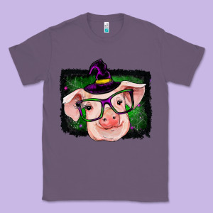 Pig Halloween Classic Tee Designed By Ranaportraitstore