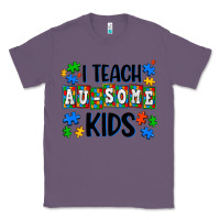 Lavender i teach ausome kids Classic Tee - AdoDesignShop