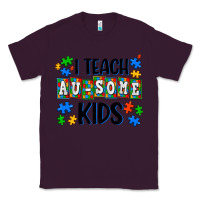 Plum i teach ausome kids Classic Tee - AdoDesignShop