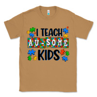 Toasted Coconut i teach ausome kids Classic Tee - AdoDesignShop