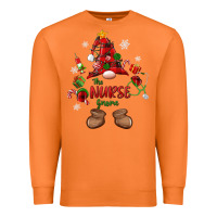 Carrot the nurse gnome christmas Premium Sweatshirt - MaliasSmallBusiness