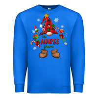 True Royal the nurse gnome christmas Premium Sweatshirt - MaliasSmallBusiness
