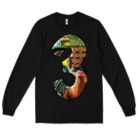 Black farm life alphabet numbers 3 Long Sleeve Tee - BundleAndBundleShop