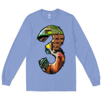 Colony Blue farm life alphabet numbers 3 Long Sleeve Tee - BundleAndBundleShop
