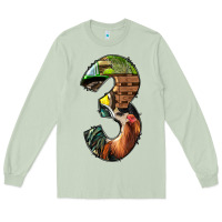 Matcha farm life alphabet numbers 3 Long Sleeve Tee - BundleAndBundleShop