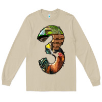 Mushroom farm life alphabet numbers 3 Long Sleeve Tee - BundleAndBundleShop