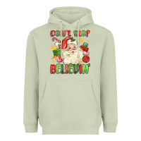 Matcha don't stop believin' Heavyweight Hoodie - MaliasSmallBusiness