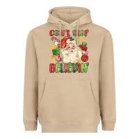 Mushroom don't stop believin' Heavyweight Hoodie - MaliasSmallBusiness