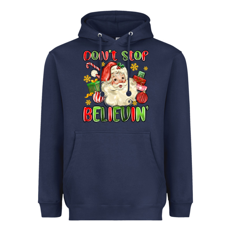 Don't Stop Believin' Heavyweight Hoodie by MaliasSmallBusiness | Teevron