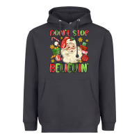 Smoke don't stop believin' Heavyweight Hoodie - MaliasSmallBusiness