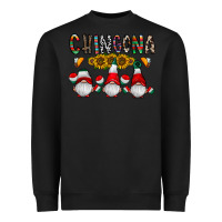 Black Chingona Heavyweight Sweatshirt - CowhideDigitalArt