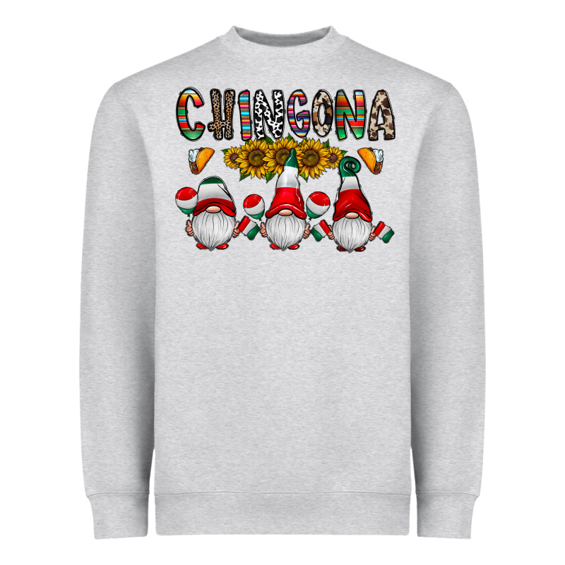 Chingona Heavyweight Sweatshirt by CowhideDigitalArt | Teevron
