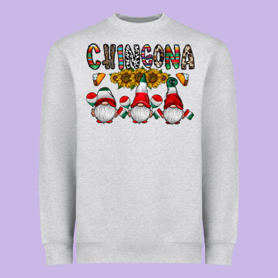 Chingona Heavyweight Sweatshirt Designed By Cowhidedigitalart