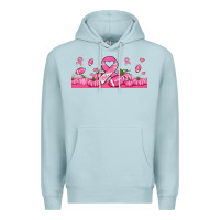 Blue Mist breast cancer american football Premium Hoodie - Jasminsmagicworld
