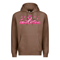 Chestnut breast cancer american football Premium Hoodie - Jasminsmagicworld