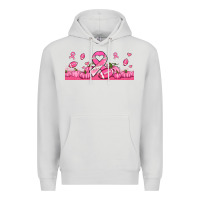 Dove Grey breast cancer american football Premium Hoodie - Jasminsmagicworld