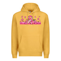 Mustard breast cancer american football Premium Hoodie - Jasminsmagicworld