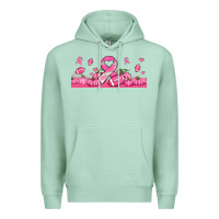 Seafoam breast cancer american football Premium Hoodie - Jasminsmagicworld