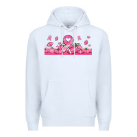 White breast cancer american football Premium Hoodie - Jasminsmagicworld