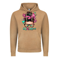 Vintage Camel cat mom messy bun Vintage Hoodie - Zillion Design Studio
