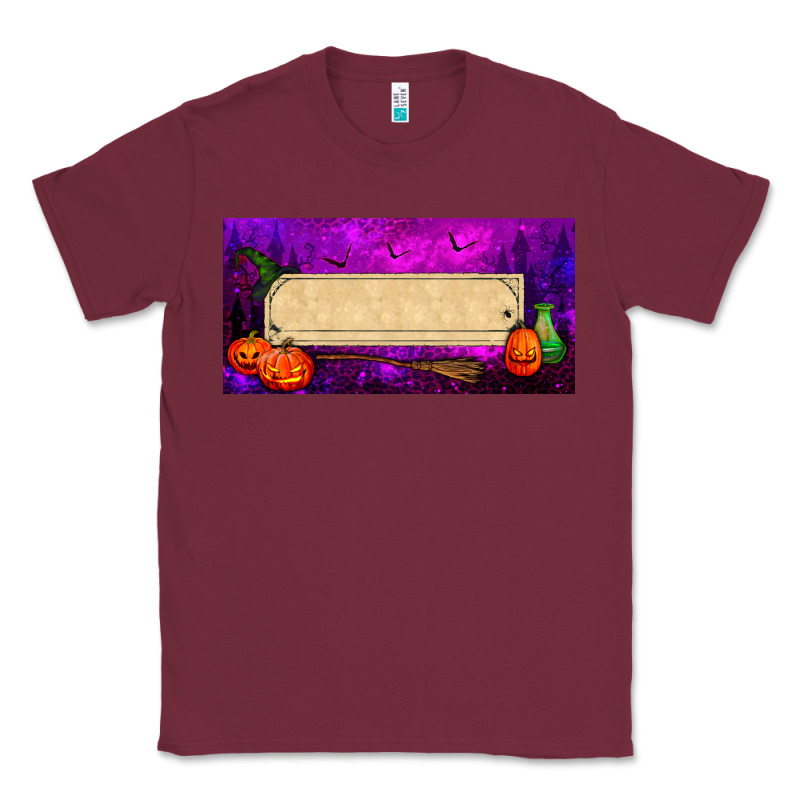 Halloween Witch Custom License Plate Classic Tee by BundleAndBundleShop | Teevron