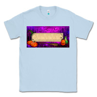 Dusty Blue halloween witch custom license plate Classic Tee - BundleAndBundleShop