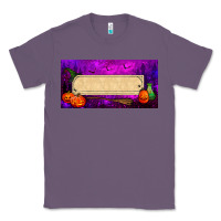 Lavender halloween witch custom license plate Classic Tee - BundleAndBundleShop