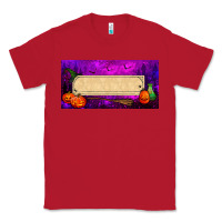 Red halloween witch custom license plate Classic Tee - BundleAndBundleShop