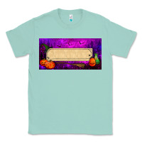Seafoam halloween witch custom license plate Classic Tee - BundleAndBundleShop