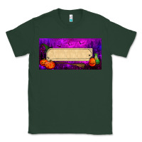 Sports Green halloween witch custom license plate Classic Tee - BundleAndBundleShop