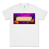 White halloween witch custom license plate Classic Tee - BundleAndBundleShop