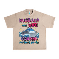 French Oak husband and wife cruising partners for life Urban Heavy Tee - JahusDesignShop