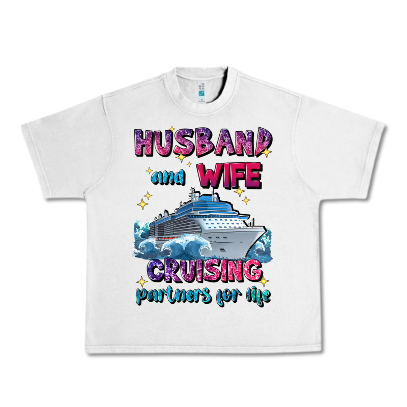 Husband And Wife Cruising Partners For Life Urban Heavy Tee by JahusDesignShop | Teevron