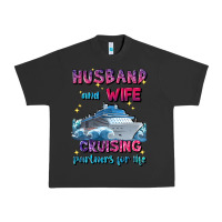 Pigment Black husband and wife cruising partners for life Urban Heavy Tee - JahusDesignShop