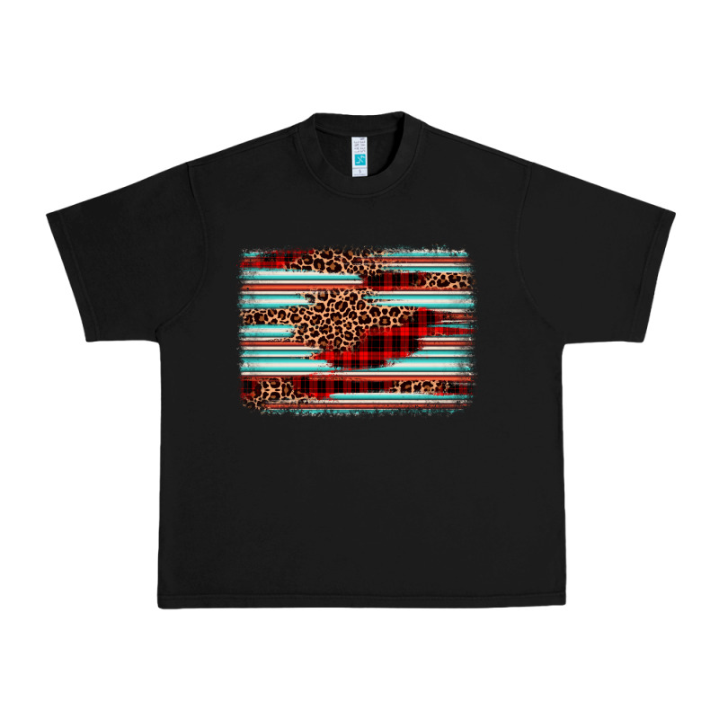 Leopard Serape Background Urban Heavy Tee by BarkalooDesign | Teevron