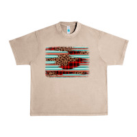 French Oak leopard serape background Urban Heavy Tee - BarkalooDesign